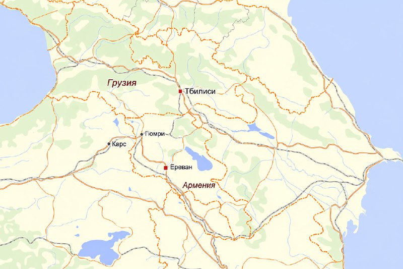 Проект восстановления железной дороги Гюмри — Карс в Армении, регион Гегаркуник