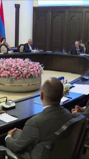 Никол Пашинян выступает с заявлением об экспорте в ЕС