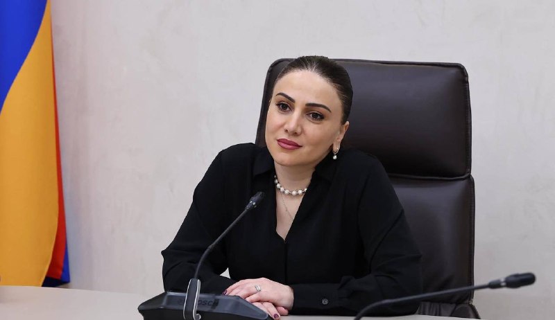 Арусяк Манавазян на заседании фракции «Гражданский договор» в Мартуни