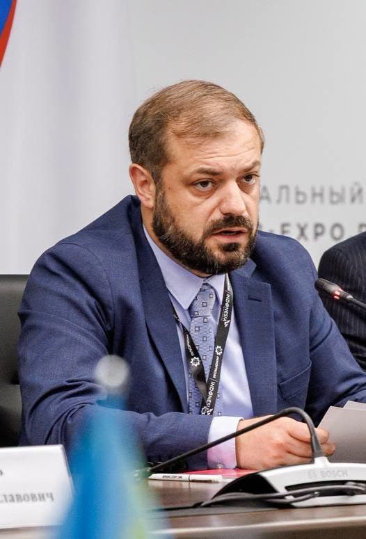 Министр экономики Армении Геворг Папоян на сессии Совета по промышленной политике ЕАЭС в Екатеринбурге