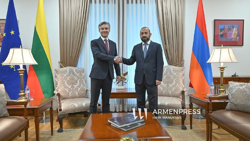 Главы МИД Армении и Литвы обменялись поздравлениями: европейская повестка в центре внимания