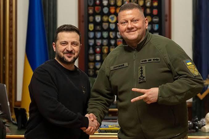 Валерий Залужный в военной форме, Украина, 2024 год