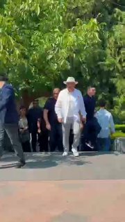 Здание Совета старейшин Мартуни в день выборов