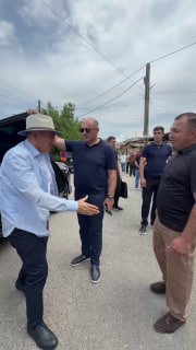 Никол Пашинян у Ведийского водохранилища в Араратской долине