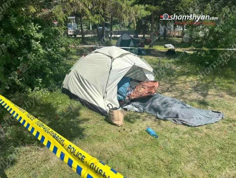 Озеро Севан, зона отдыха «Кокобело», место обнаружения тела молодого человека, Мартуни, Гегаркуник
