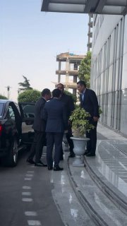 Министр ТУИ Давид Худатян провел встречу с министром энергетики Ирана Аббасом Алиабади